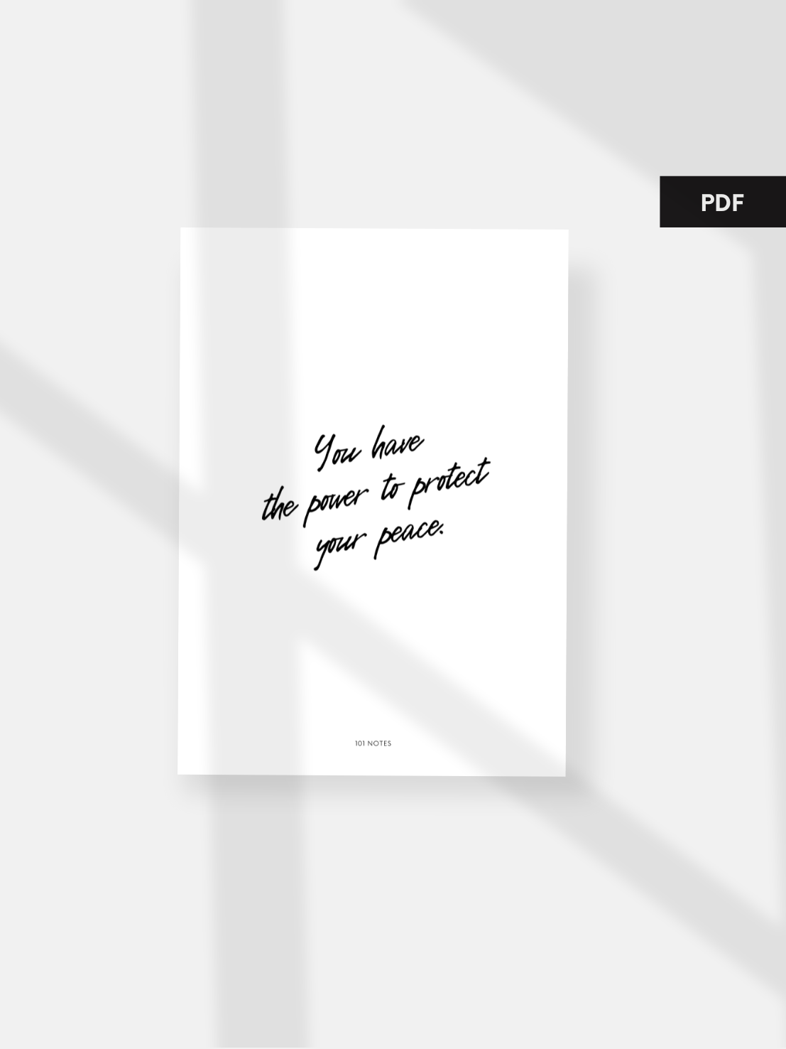 PRINTABLE DASHBOARD | QUOTE 5