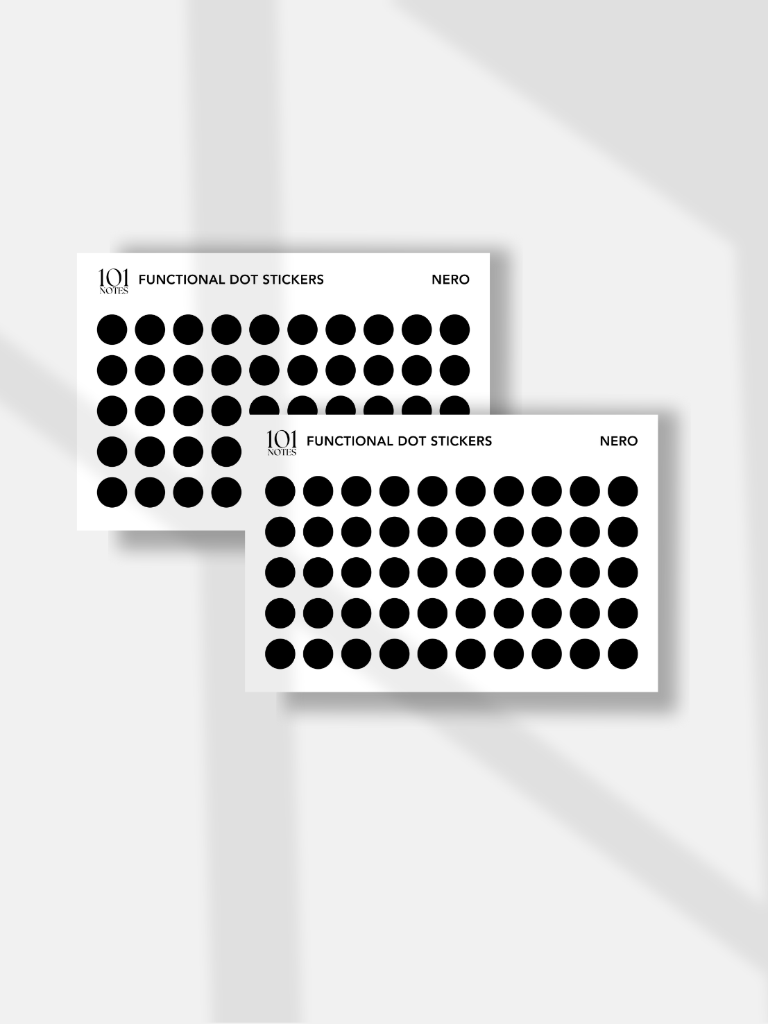 Functional Dot Stickers - Monochrome