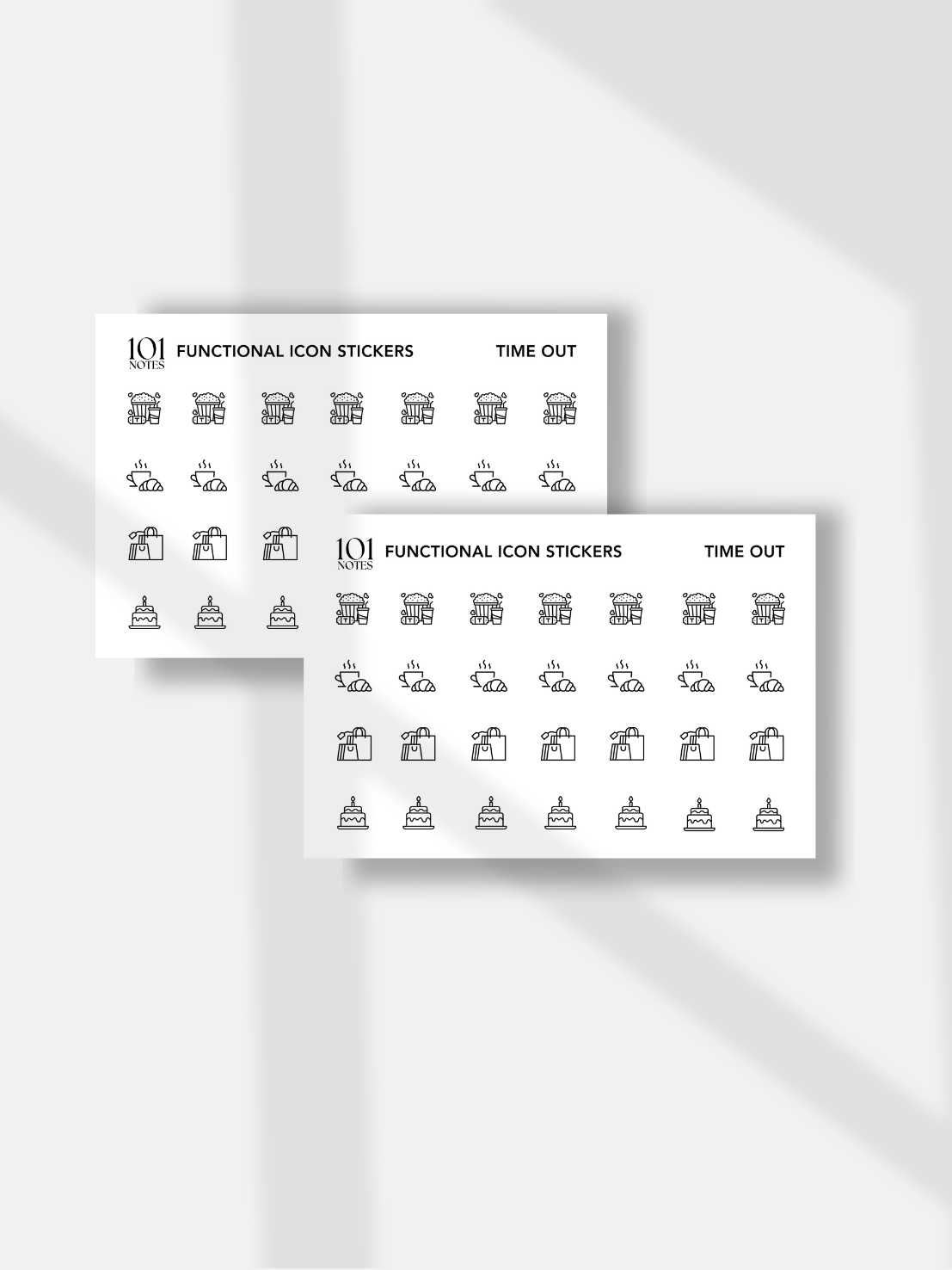 Icon Stickers - Time Out