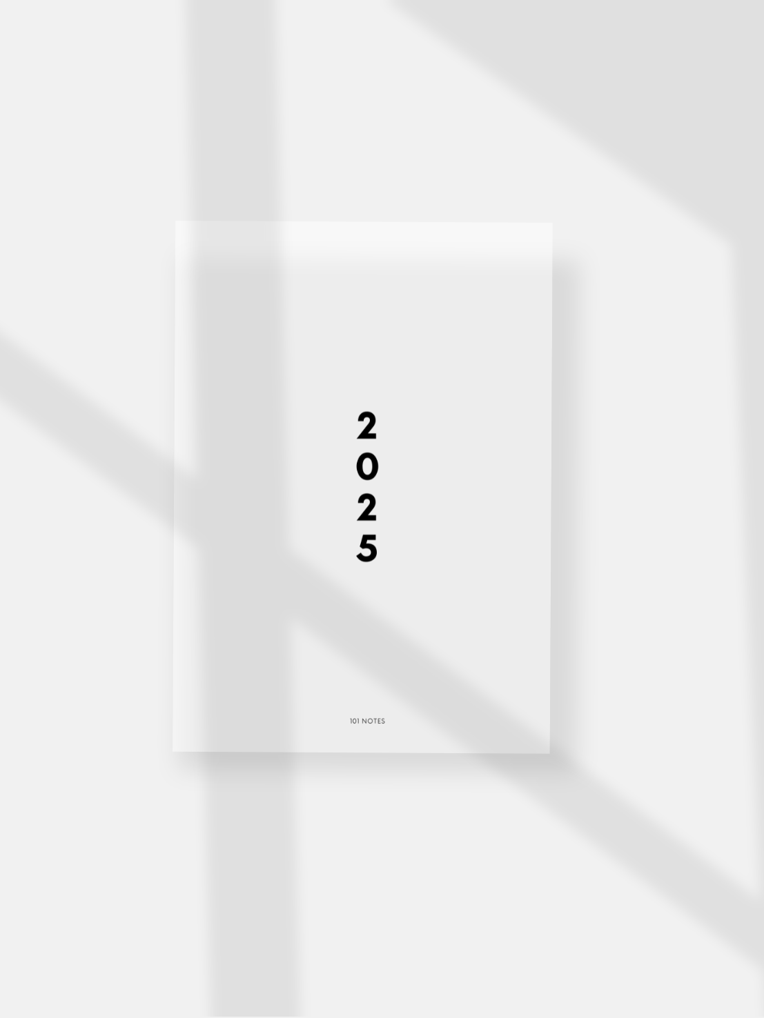 Minimal 2025 Vellum Dashboard