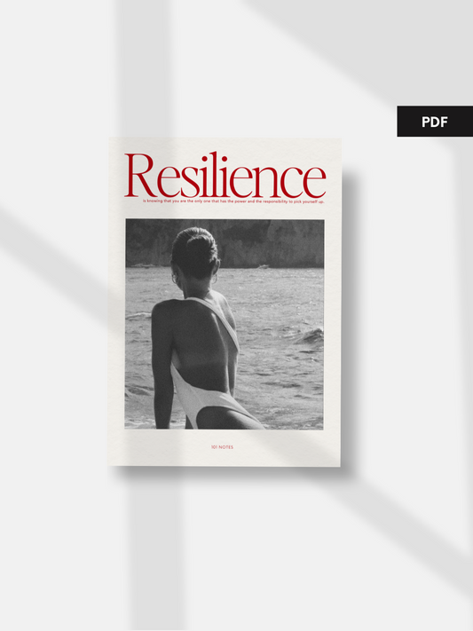 PRINTABLE DASHBOARD | RESILIENCE